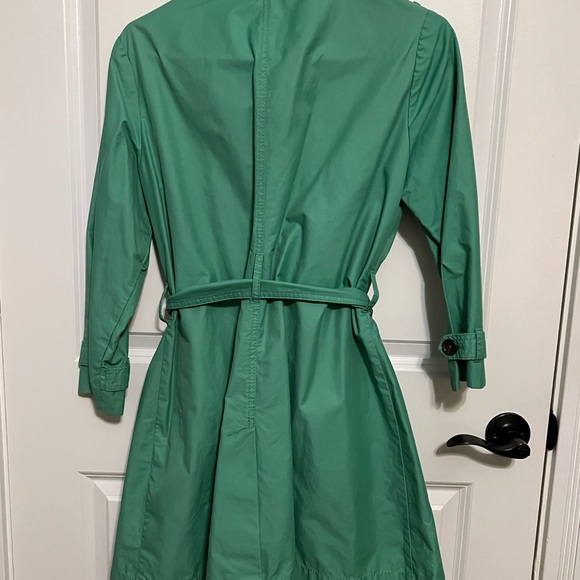 Gap Women's Medium Trench Coat - Kelly Green - Picture 2 of 3